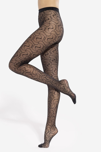 Mosaica wz.04 Чорапогащник 20 den Gatta - nero