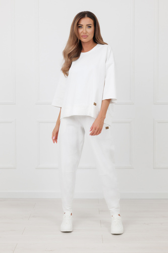 Блуза Kaori Italian Fashion 3/4 ръкав памук