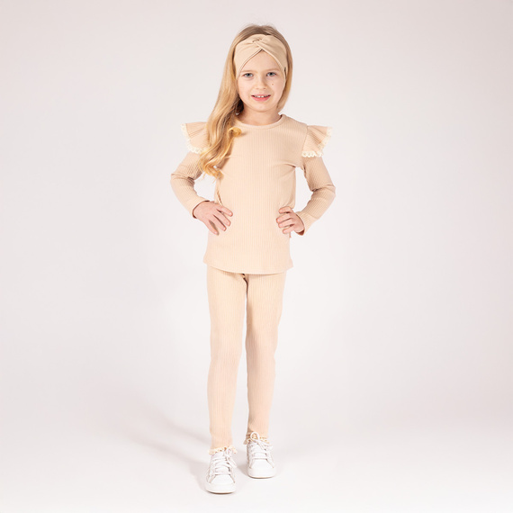 212140 Блуза с дълъг ръкав "Тола" Никол - бежова