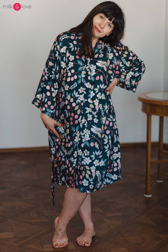 Forest Szlafrok bambusowy Milk&Love 