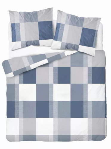 5038 A Спално бельо от микрофибър Detexpol синьо