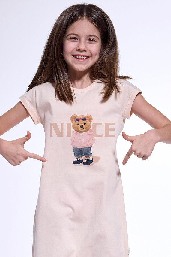 493/113, 494/113 Момичешка риза Nice 2 Cornette - праскова