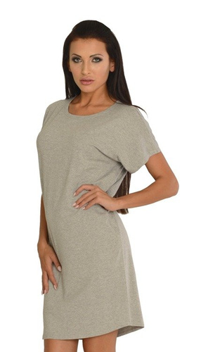 523 Нощна риза Paula kr. ръкав - метличина