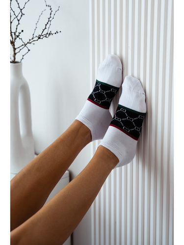 1146-005 CC с широка презрамка Милена дамски крака - бели