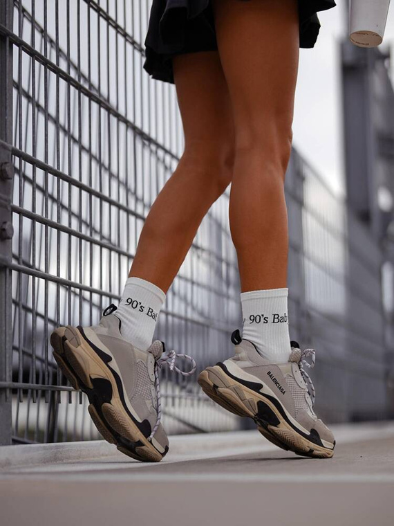 0200-125 Дамски чорапи 90's Baby Milena - екрю