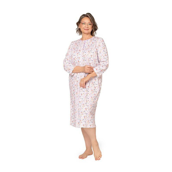 204 Нощница с цип Bogna II Martel - бяло-лилаво 25