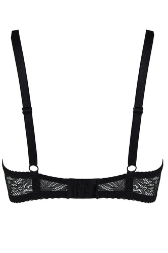 19237 Fancy Milano Bralette Black – дантелен сутиен без банели