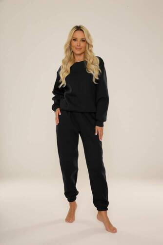 812 Дамски спортен костюм Indigo forex - черен