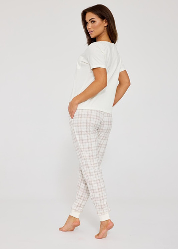 Дамска памучна пижама Cornette 730/341 Flow – комплект за сън