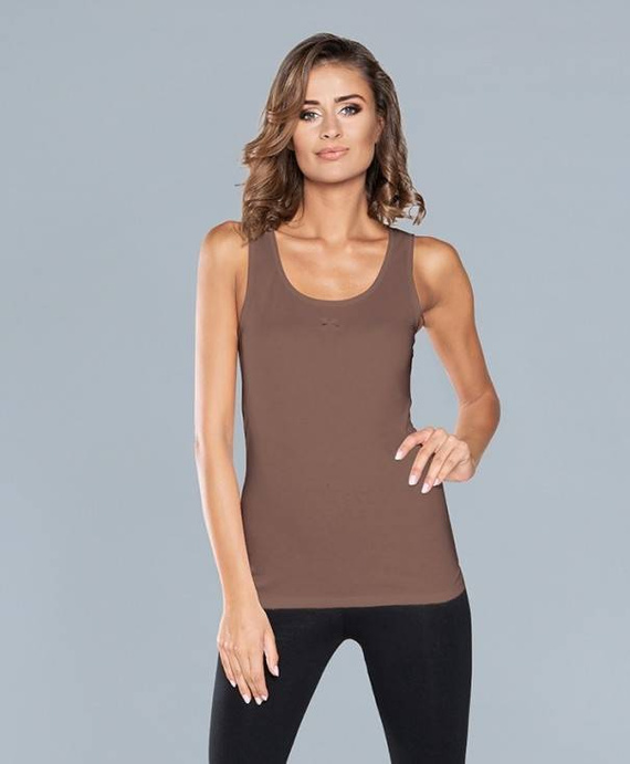 Ibiza Дамска риза с широки рамене Италианска мода - бяла