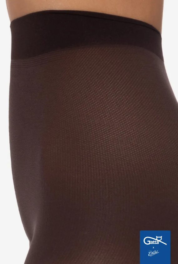 Wedel wz.02 Rajstopy damskie 40 den Gatta - dark choco