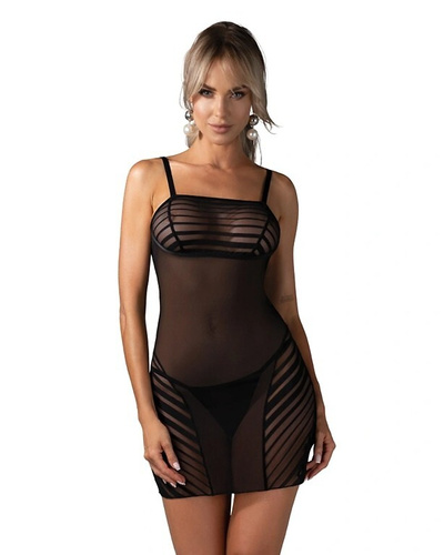 Нощница Lune Bellis Obsessive черна mesh прилепнала + прашки