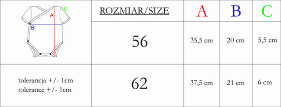 224040 Nicol боди тип прегърни за бебета, синьо, 100% памук ажур