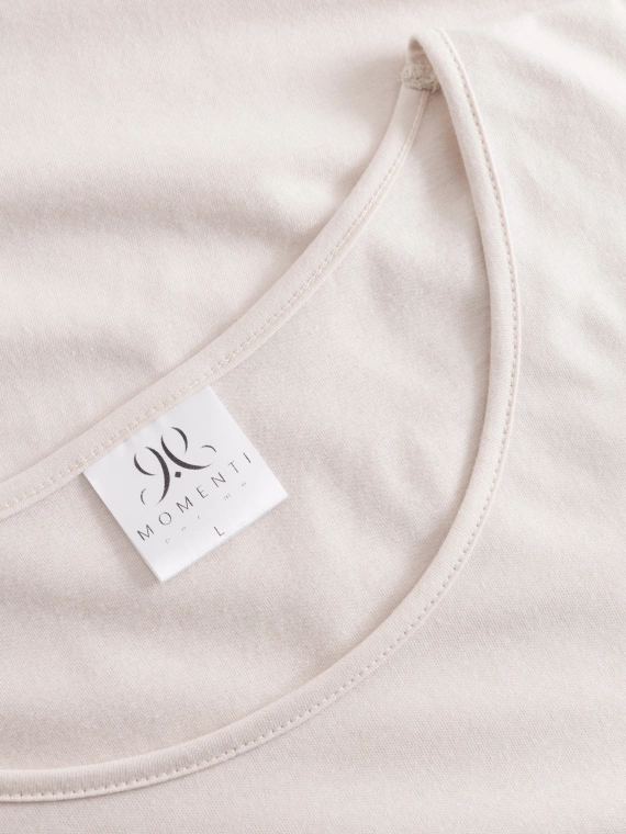 Бежова дамска пижама Impressive You Momenti Per Me