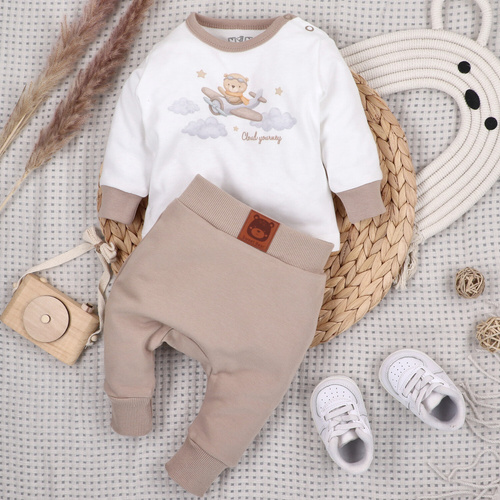 ABN-5514 Детски спортен панталон Nini Sky Journey - органичен памук, удобен колан