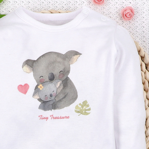 Боди Nini Koala 100% органичен памук, произведено в Полша