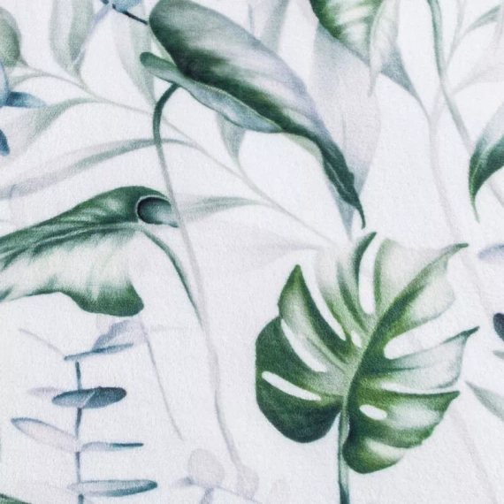 Кувертюра Ellen Blanket оставя еврозавеси бели