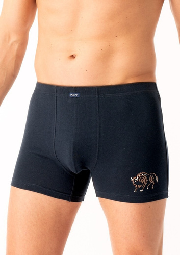 MXH 706 Key мъжки боксерки черни - памучни удобни в елегантна кутия