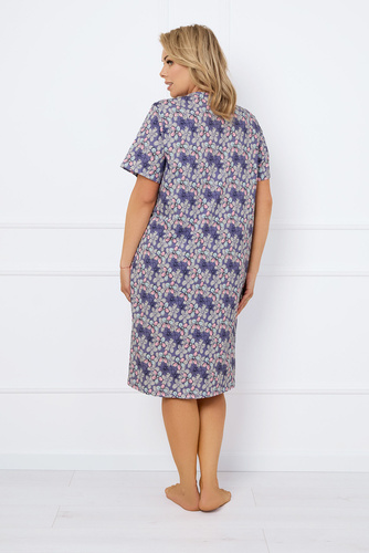 Нощница Bonaria, къс ръкав Италианска мода - принт