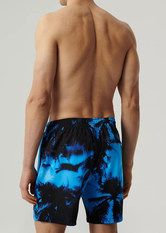 KMB-227 Мъжки бански гащи Atlantic - синьо черен