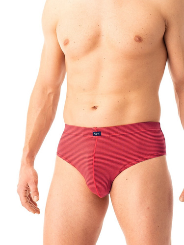 Мъжки слип MPP 328 Key graphite red - памук, 2 бр. в кутия, комфорт и стил