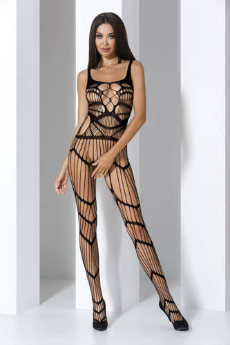 BS058 Bodystocking Passion czarny