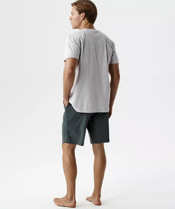 NMP-398 Лятна Мъжка Пижама 100% Памук Peach