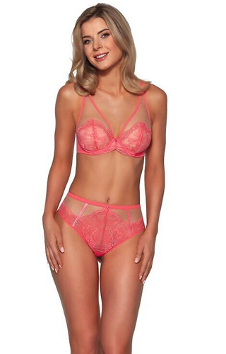 2073 Coral Ava push-up сутиен - корал