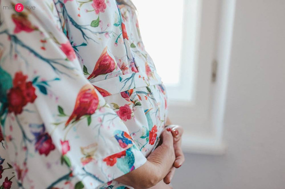 Forest Szlafrok bambusowy Milk&Love 