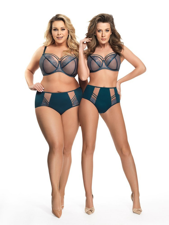 K 496 Paradise мек сутиен Gorsenia - зелен