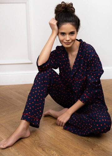 Дамска пижама Sophia Sensis - тъмносиня