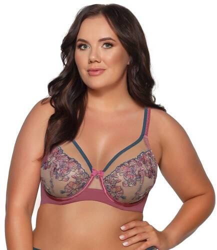 2091 Мек сутиен Ava розов