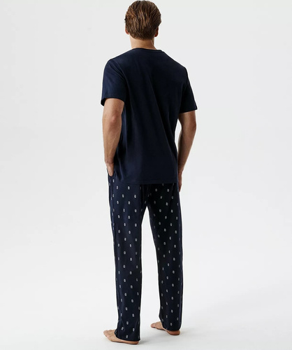 Мъжка пижама Atlantic NMP-403 памук, мека, къс ръкав, свободна