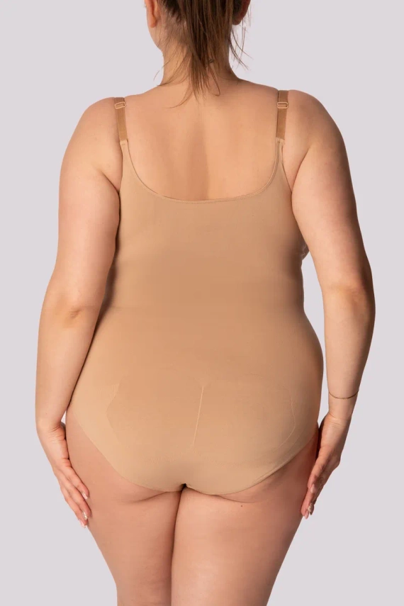 Shapewear body modelujące Mona beżowy