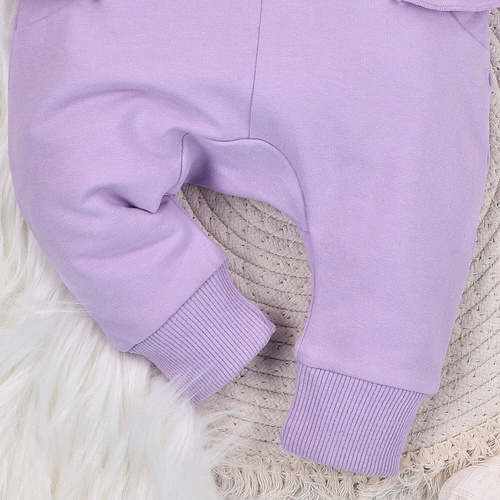 ABN-5485 Анцуг Nini Underwater World – органичен памук, лилав, за бебета