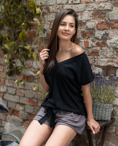 Sensis Susan Brown Дамска пижама - кафява