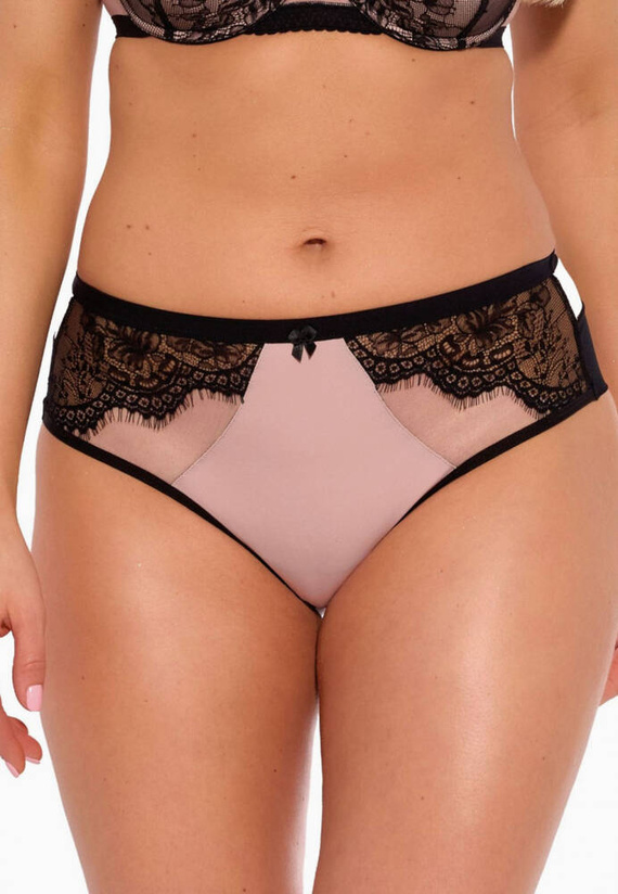 GFB 1274 Frida Дамски бразилски бикини Gaia black-pink 