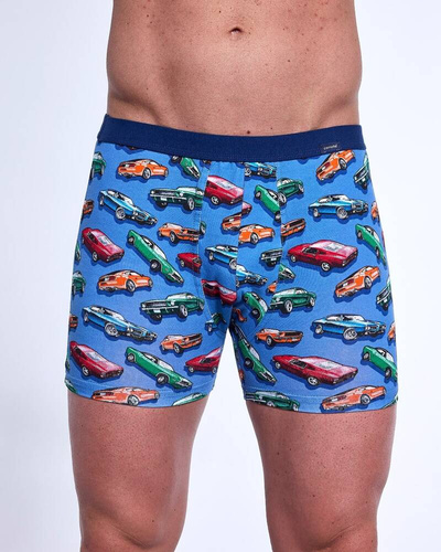 946/02 Мъжки боксерки Cornette, тъмносини