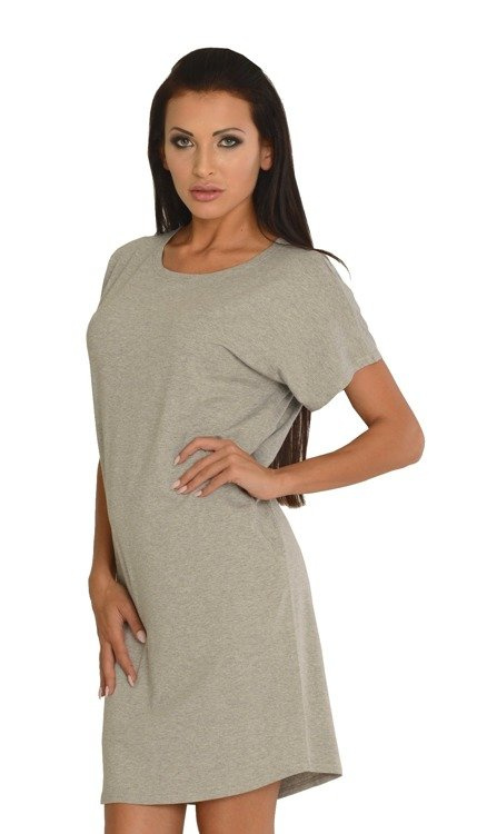 523 Нощна риза Paula kr. ръкав - метличина