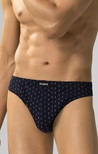 3MP-177 A'3 Мъжки слип Atlantic - морско синьо-синьо - сиво