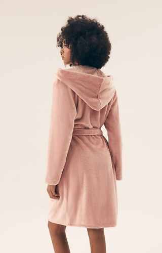 42877 Дамски халат Brid Henderson - пастелно розово