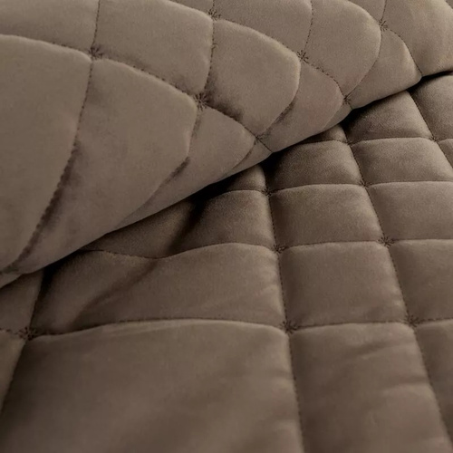 Ria 6 Декоративно кадифено покривало Европердета кафяво