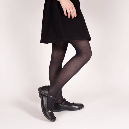 141751 Гладък чорапогащник 40 den Nicol - черен