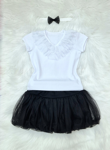 Пола от тюл Gracja Bambarillo, черна