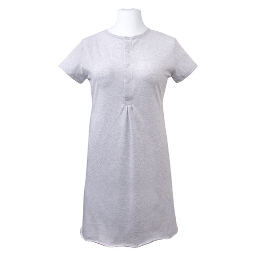 Нощница Lily Maternity за кърмене Eevi - сива