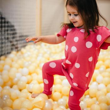 Детски клин за момиче Eevi Cherry памук еластичен удобен