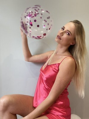 937 Classic Forex дамска пижама - малина