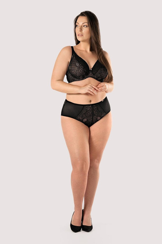 Desire BO50 mefemi by Nipplex черен сутиен soft bralette с дантела