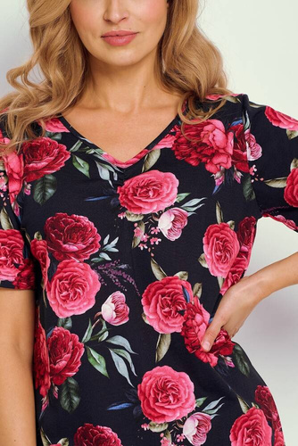 3346 Claire Дамска риза Taro - морско синьо