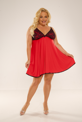 713 Нощница Cloche Forex - червена